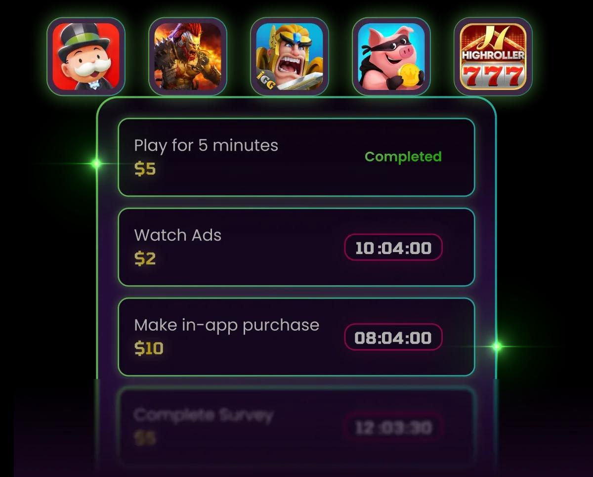 RAID: Shadow Legends offer card with progress and limited-time tasks